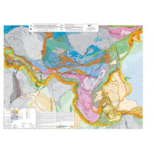 Carte structurale de l'Eurasie orientale
