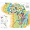 Carte tectonique de l'Afrique