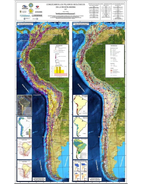 Connaissons les dangers géologiques de la région andine-en espagnol