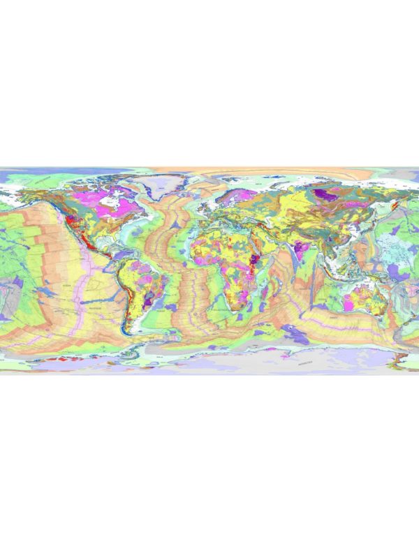 Carte géologique du Monde au 1/35 M - SIG