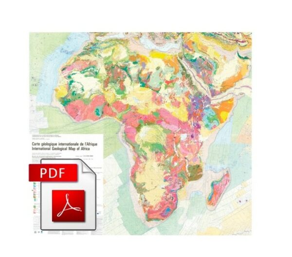 Carte géologique internationale de l'Afrique - PDF