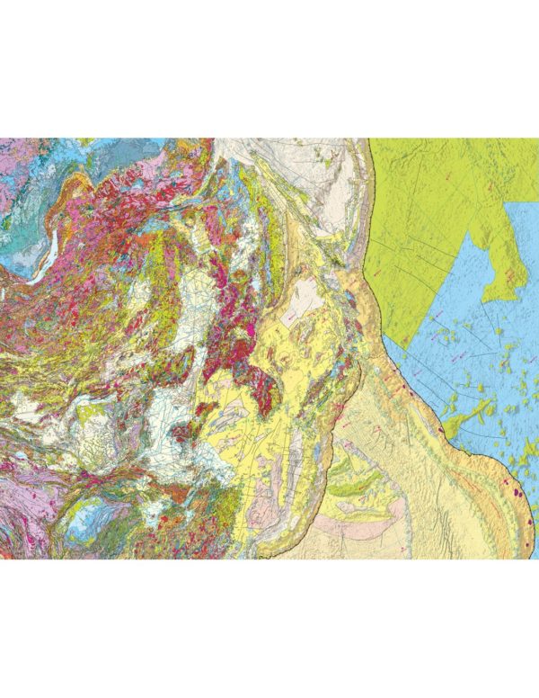 Carte géologique internationale de l'Asie au 1/5 M