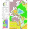 Carte structurale de l'Océan Pacifique ouest