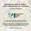 Carte géologique de l'Afrique au 10M - SIG-info
