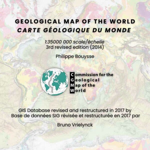 Carte géologique du Monde au 35M - SIG-info