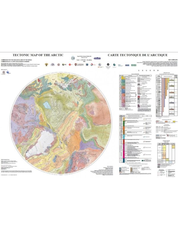 Carte tectonique de l’Arctique (TeMAr)