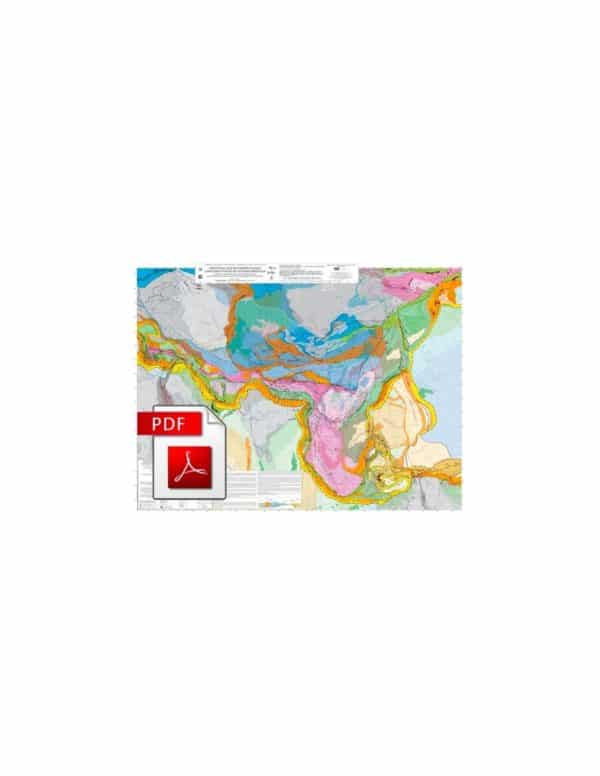 Carte structurale de l'Eurasie orientale - PDF