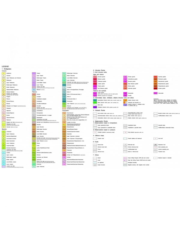 Carte géologique internationale de l'Asie - PDF