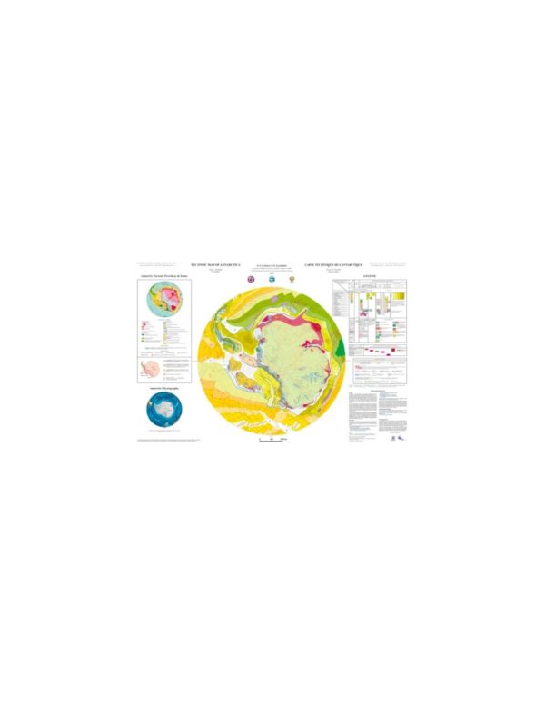 Carte tectonique de l'Antarctique - PDF