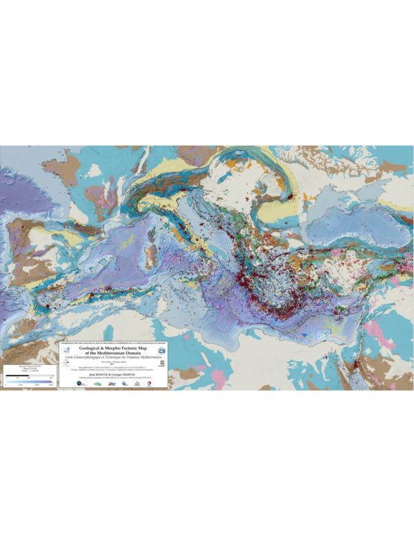 Carte Géomorphologique et Tectonique du Domaine Méditerranéen - PDF